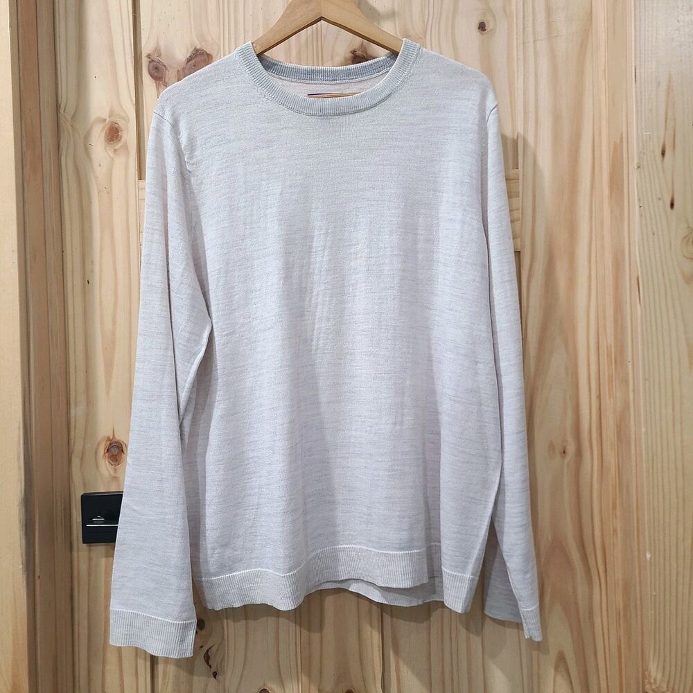 NWT Apt 9 Seriously Soft Merino Wool Sweater Mens XXL Preppy Comfort Academia